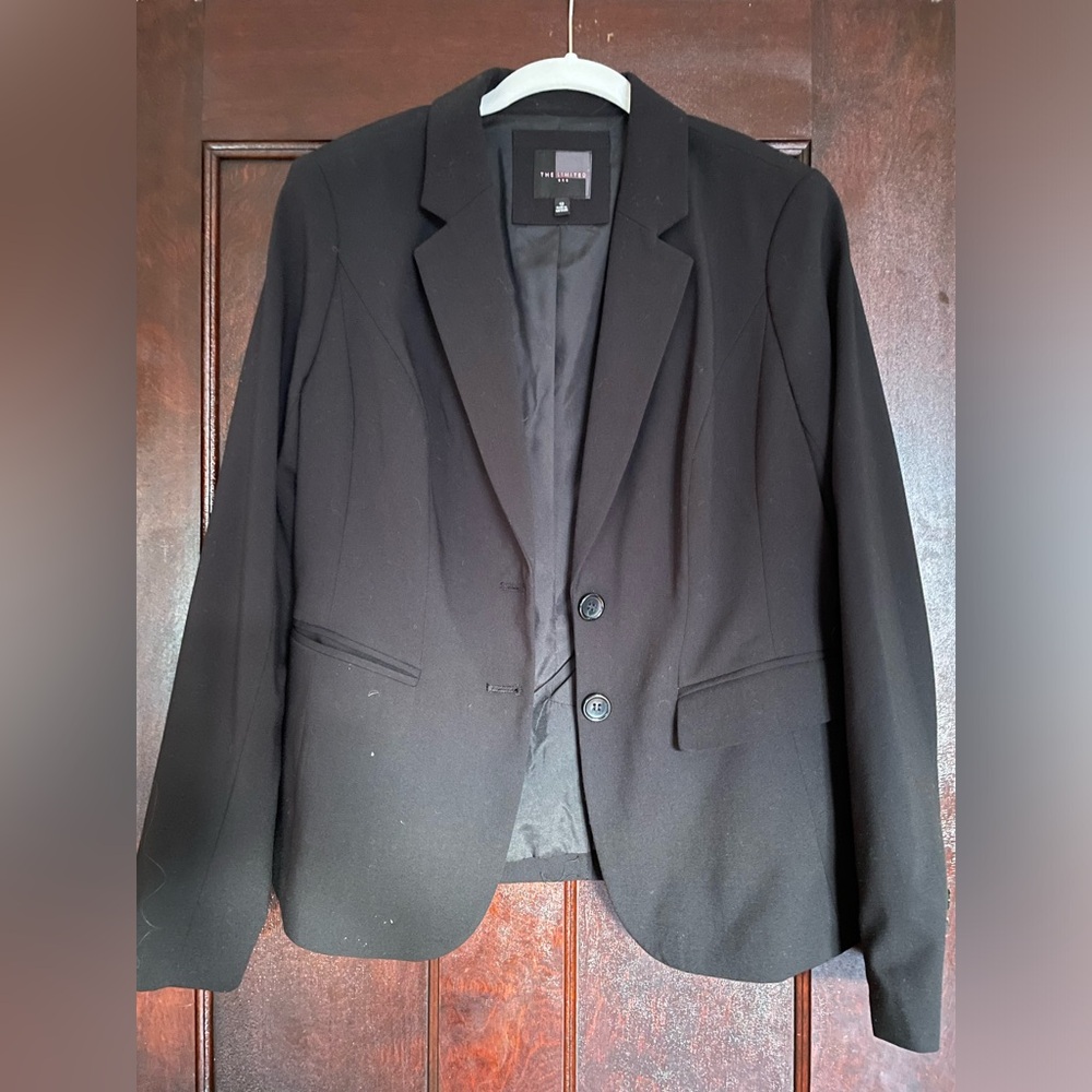 The Limited Black Blazer Size 12